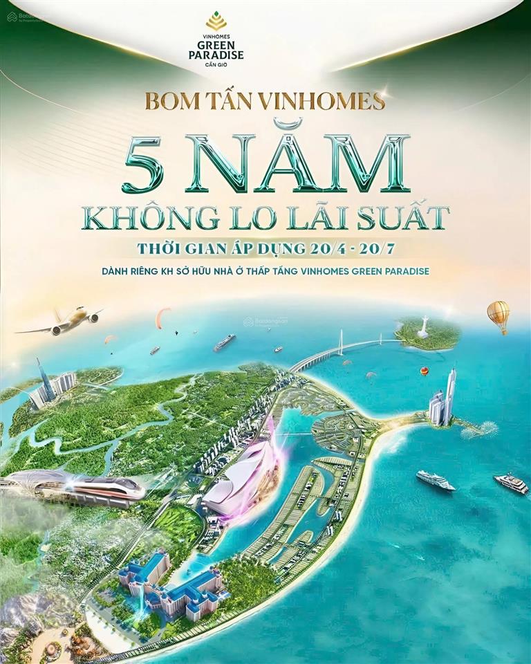 Nhà phố vịnh tiên giá chỉ 11,5 tỷ/căn, ck 30%  vinhomes green paradise cần giờ,  0912 282 ***
