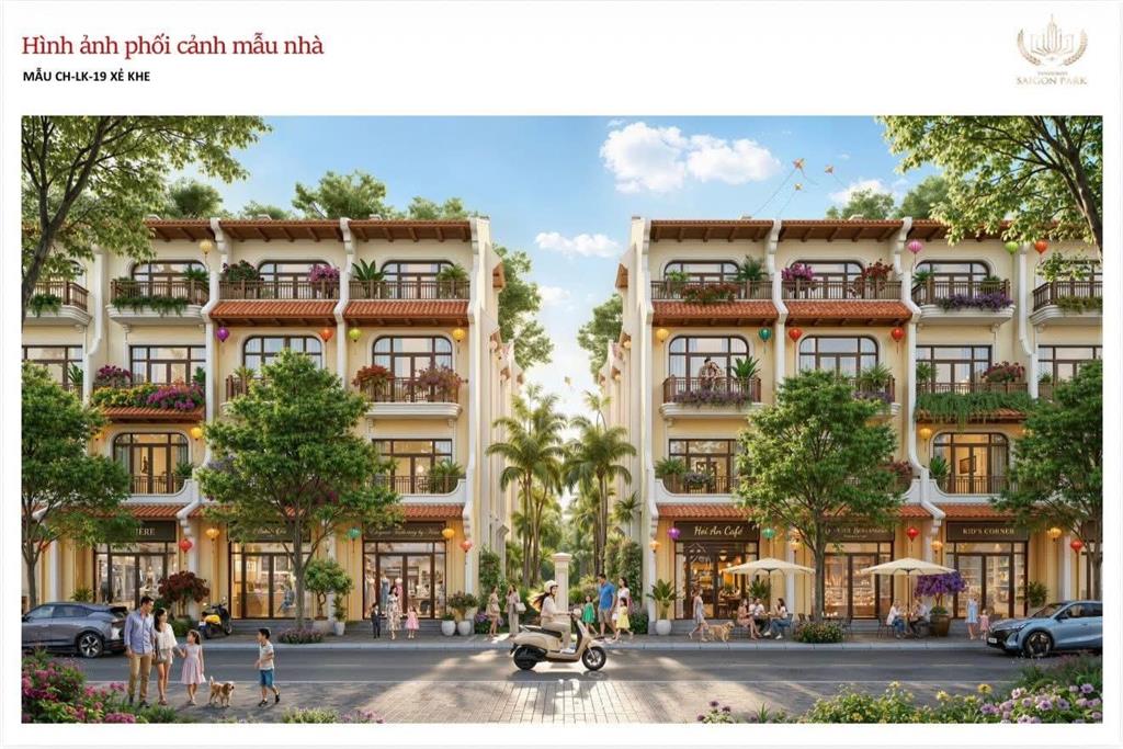 Sở hữu nhà phố vinhomes saigon park hóc môn  vốn tự có 1,325 tỷ, chiết khấu đến 23,5%, 0912 282 ***