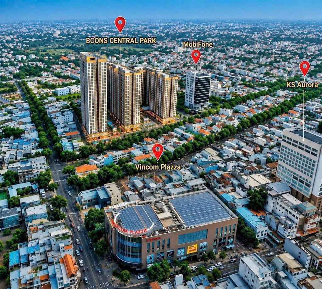 BÁN CĂN 3PN BCONS CENTRAL PARK 88M² – VIEW CÔNG VIÊN SỰ KIỆN, HƯỚNG SÔNG ĐỒNG NAI