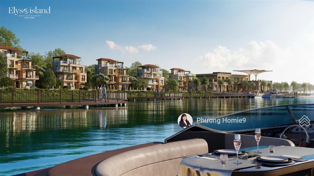 Mở bán biệt thự ven sông elyse island nam long  đảo đại phước  hotline 0917 345 ***