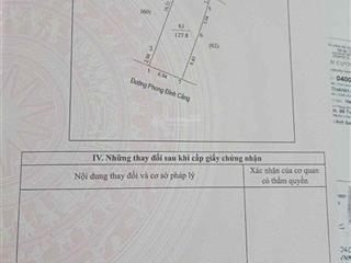 Bán nhà mặt đường kinh doanh  võ nguyên hiến (phong đình cảng cũ)  p. trường vinh
