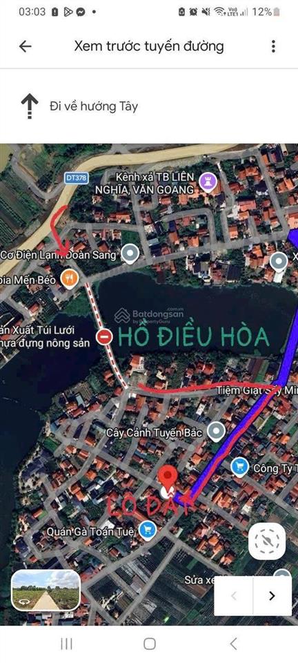 Bán đất xã văn giang, hưng yên