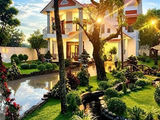 1528m2 thổ, 5x tỷ, biệt thự mặt tiền sát tô ký, thị trấn hóc môn, ngang gần 30m