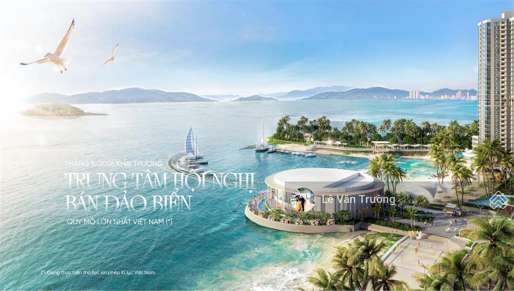 Căn hoa hậu 3pn view trực diện biển, ngắm trọn nhà hát đó và quảng trường trống đồng