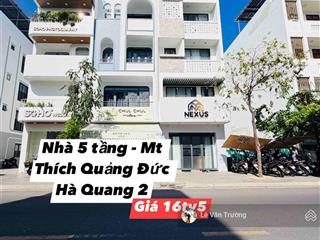 Căn nhà 5 tầng, mặt tiền thích quảng đức giá 16tỷ5 còn thương lượng