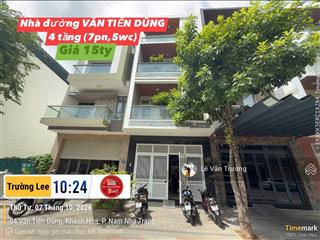 Bán căn nhà 4 tầng vcn phước hải đường văn tiến dũng