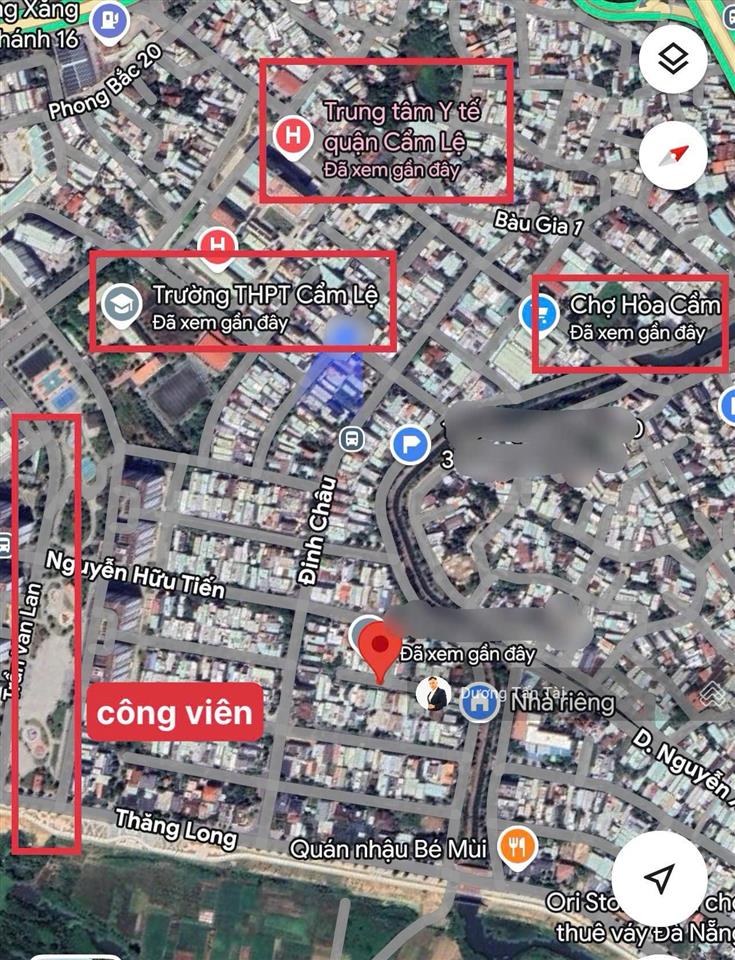 Nhà trung tâm cẩm lệ vị trí đẹp, otô trước cửa giá hợp lý chỉ 6 tỷ 0 aa