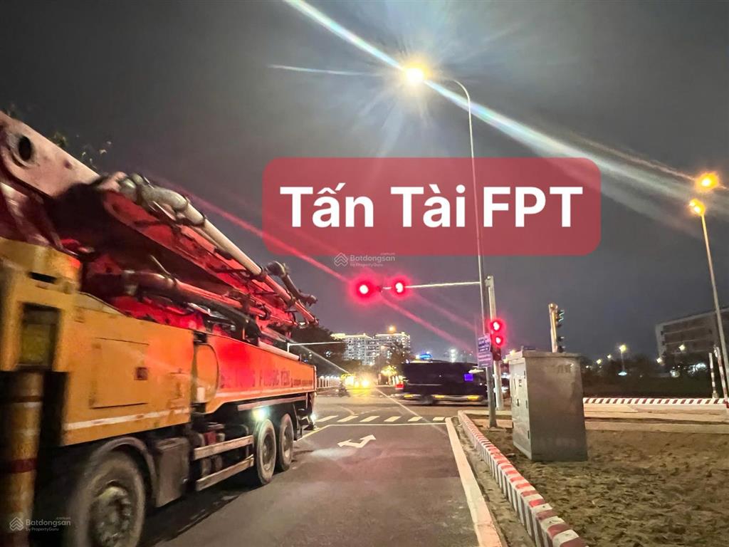 1 lô duy nhất đất fpt đà nẵng giá sập hầm lô 108m² mặt tiền 6m, khu kinh doanh giá 4ty550