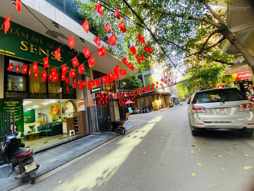 Siêu vip  rẻ, bán tòa nhà 9 tầng lô góc phố nguyên hồng thông huỳnh thúc kháng, cho thuê 1.2tỷ/năm