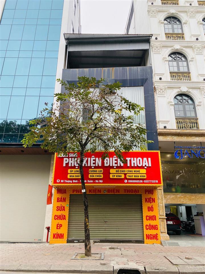 Giá đầu tư giảm 5 tỷ  bán nhà mặt sông tô lịch, mặt phố thượng đình, lô góc 135m2*8m mtsát royal