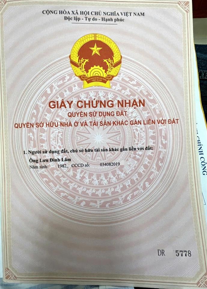 Chính chủ bán đất (7,75m x 23,9m) giá tốt  mt nhựa 7m, vỉa hè 3m, phường chánh hiệp, tp. hcm