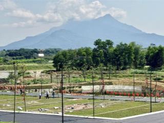 Đất ba vì 110m2 mặt tiền 7m view núi tản và sát suối hai chỉ hơn 1 tỷ