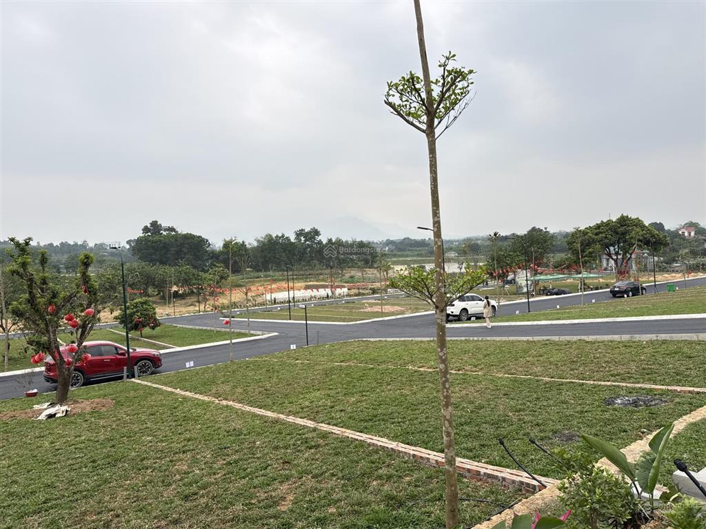 Đất ba vì 110m2 mặt tiền 7m view núi tản và sát suối hai chỉ hơn 1 tỷ