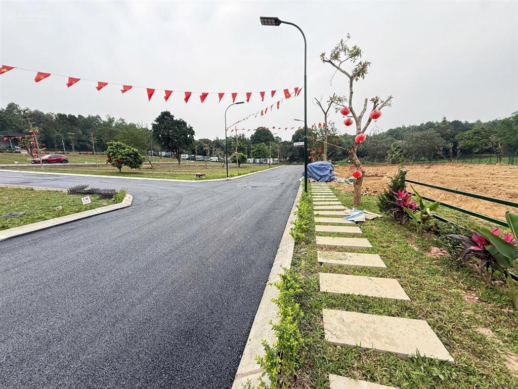 Đất ba vì 110m2 mặt tiền 7m view núi tản và sát suối hai chỉ hơn 1 tỷ