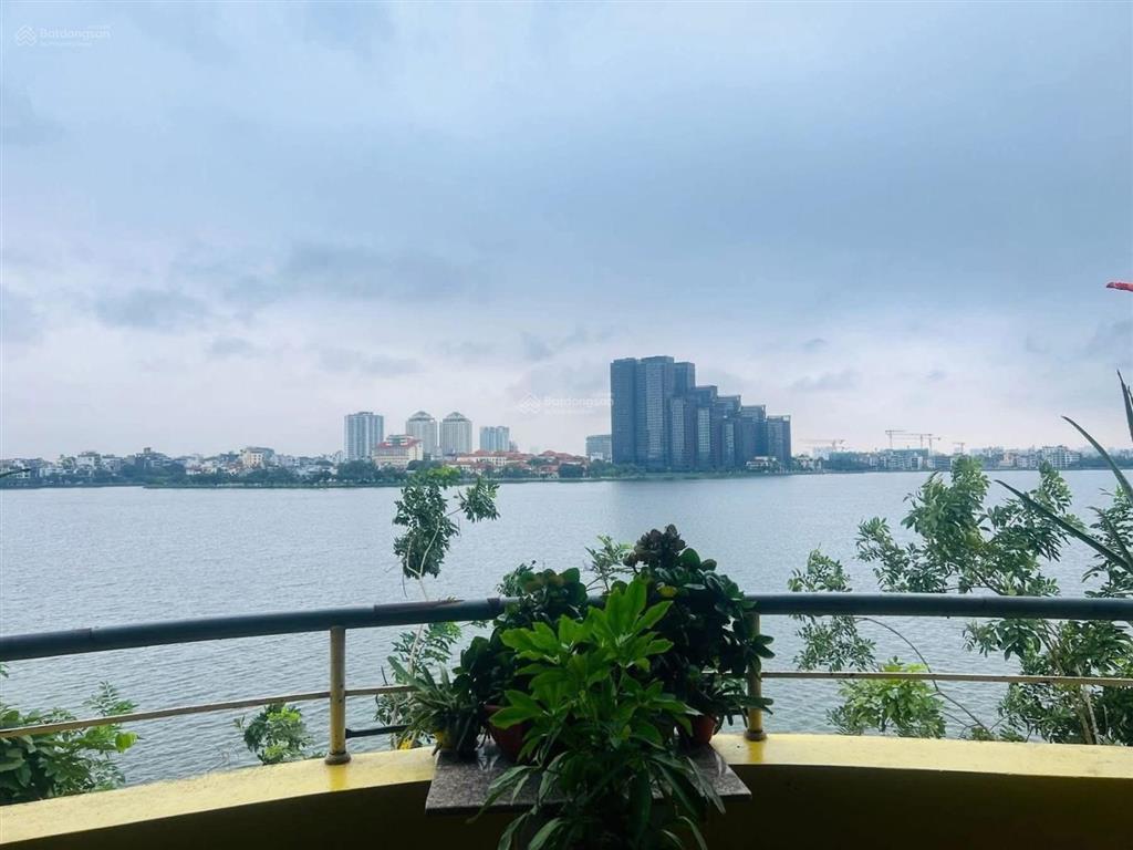 Nhật chiêu, dt 85m2x6t, mt 5m, giá 93 tỷ mặt phố kinh doanh, 6 tầng 1 hầm vỉa hè  view hồ tây