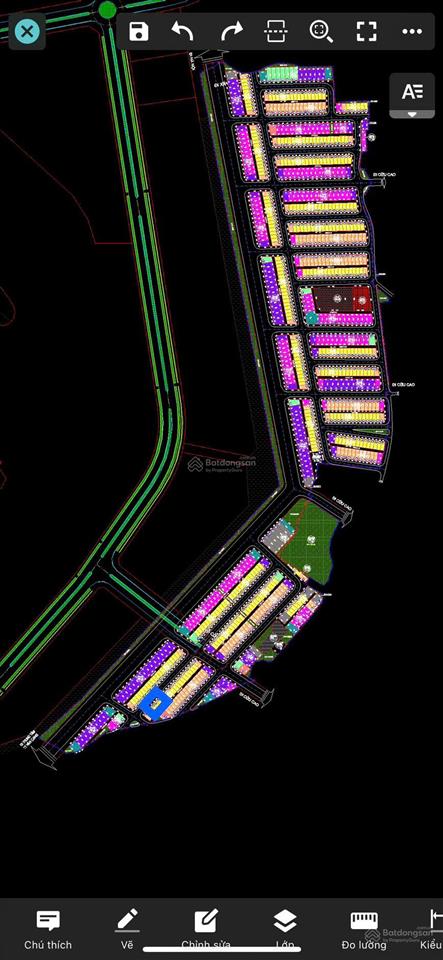 Bán đất dịch vụ cửu cao dv1 mảnh đẹp nhất dự án 100m2 đường rộng 32m,  0984 847 ***