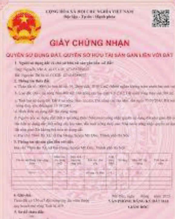 Đất nền ven đô hà nội giá chỉ 1.8 tỷ