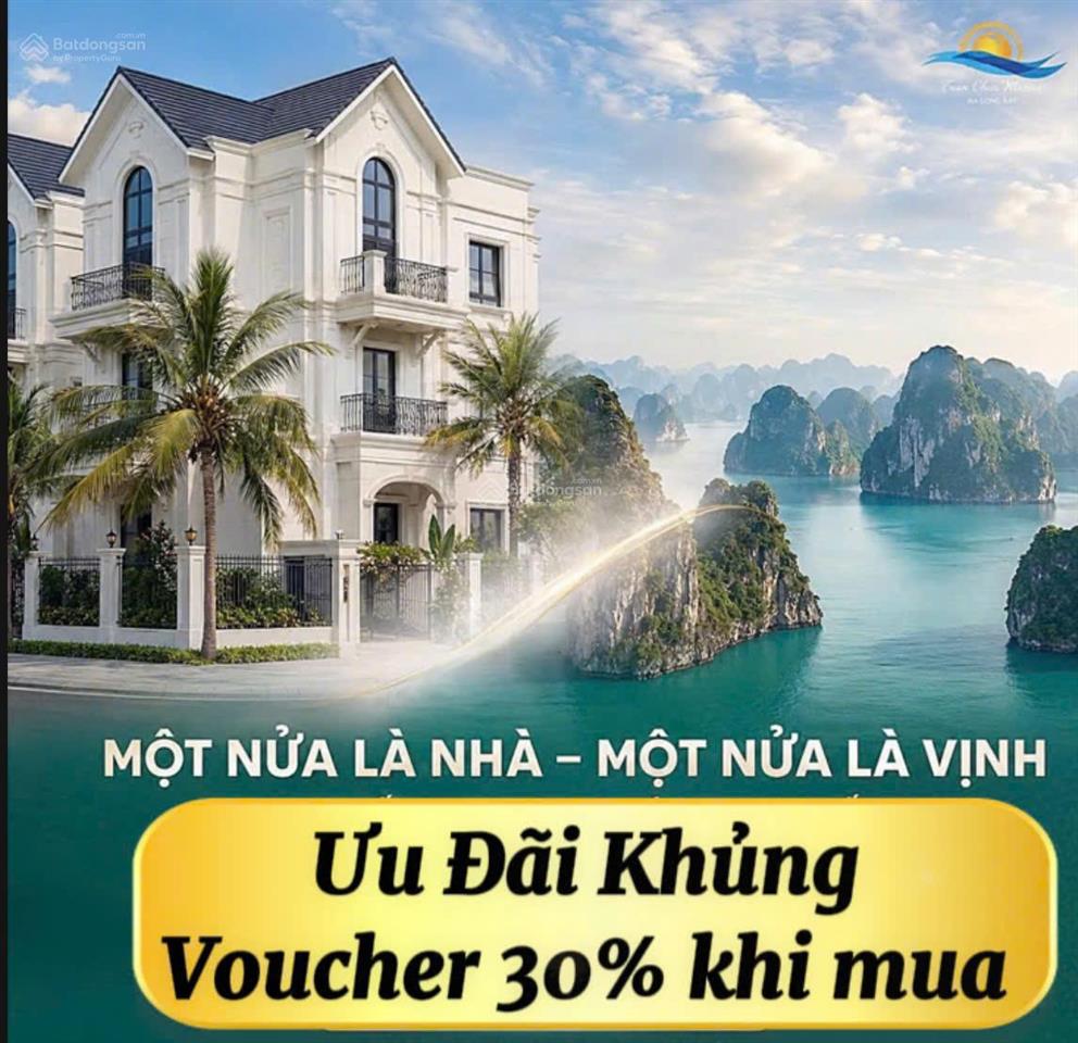 Bán liền kề tại vinhomes hạ long xanh, quảng ninh, nằm trên đường 30m kinh doanh sầm uất