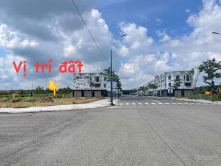 Giảm sốc 200tr bán gấp lô đất 100m2 sổ sẵn dự án thăng long 2 thị trấn lai uyên bàu bàng, chỉ 899tr