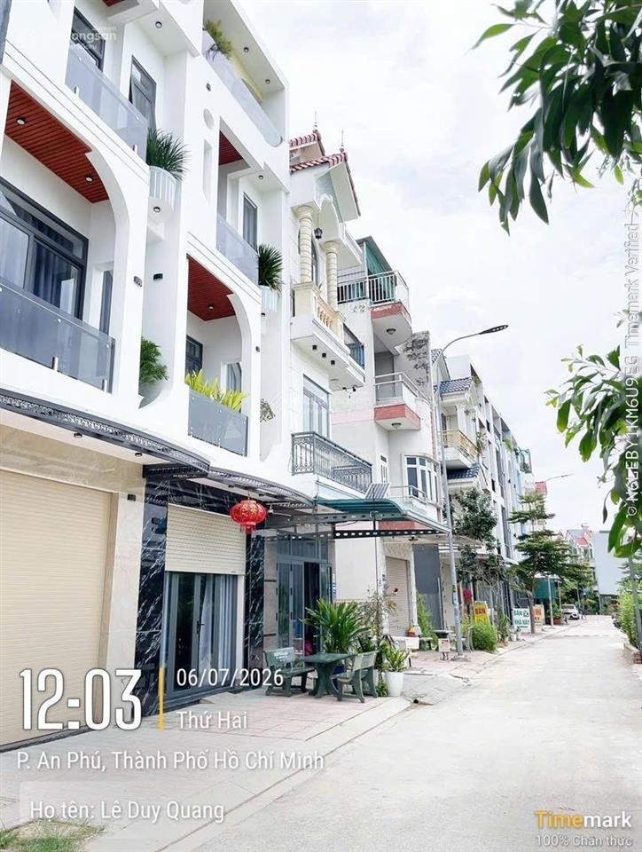 Bán nhà 1 trệt 2 lầu p. an phú tp. thuận an. nhà 4pn full nội thất, giá chỉ 4,99tỷ còn thương lượng