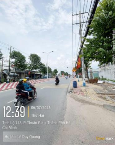 Giảm 6tỷ còn 35tỷ bán đất mt kho xưởng đường 32m dt 1191,1m2 ngang 10 nở hậu 23m p. an phú thuận an
