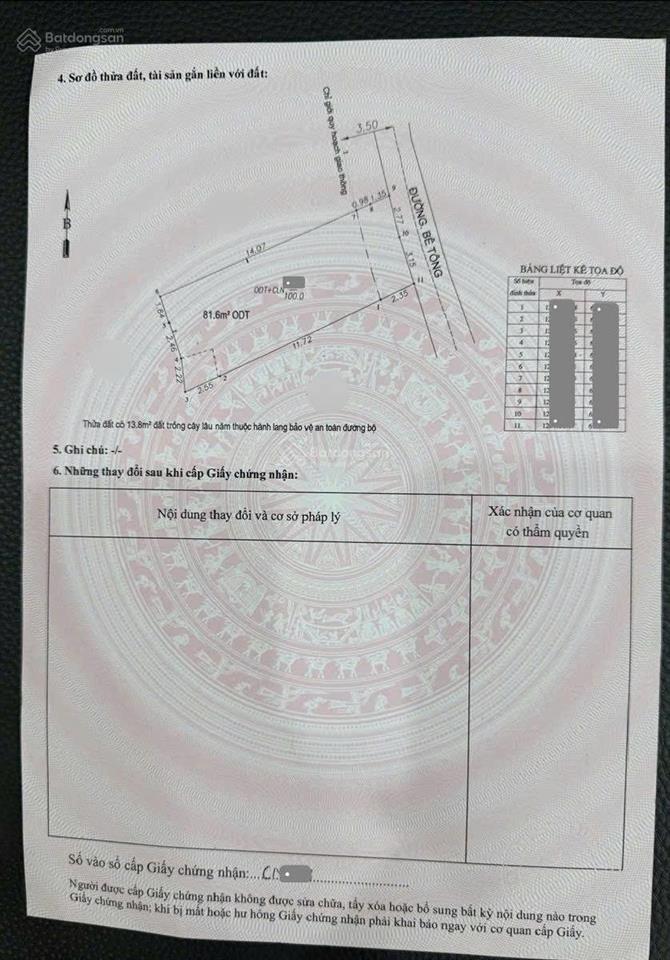 Bán lô đất ngang 5,9m ngay sau siêu thị go dĩ an, tổng 100m2 đường thông ôtô, giá 4,5 tỷ tl (rẻ)