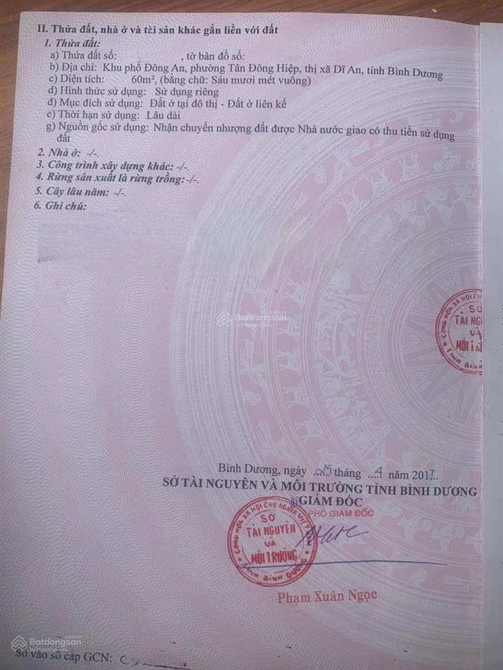 Bán rẻ lô đất kdc đối diện chung cư bcons solary tp. dĩ an. giá 3,33 tỷ (còn thương lượng)