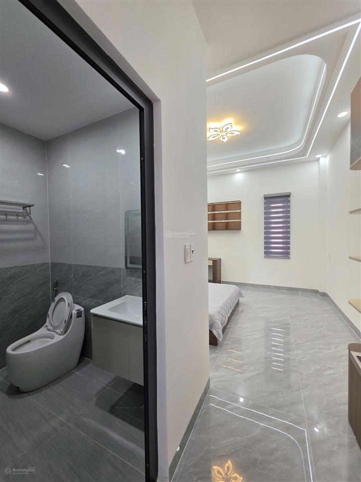 Bán nhà hoàn công xây mới 100%, phường bình chuẩn thuận an cũ. nhà 4pn thiết kế đẹp. giá 4,55 tỷ tl