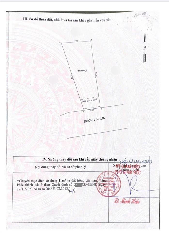 Bán nhà 2 mặt tiền trung tâm tp. dĩ an diện tích 100,7m2 giá chỉ 3,88 tỷ (còn thương lượng, quá rẻ)