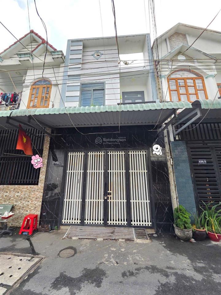 Bán nhà 1 trệt 1 lầu 3pn, ngang 4,5m thổ cư 100%, liền kề vsip1 tp.thuận an. giá 2,75 tỷ tl.