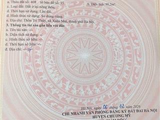 Bán đất tại xã thuỷ xuân tiên, 2,7 tỷ, 90m2, giá tốt uy tín