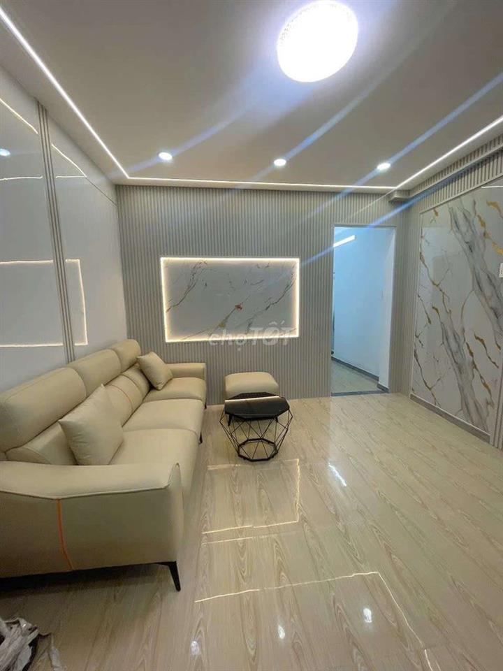 nhà mới ở ngay bùi đình túy.gần chợ bà chiểu.3 phòng ngủ 72m tdtsd