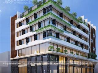 Toà nhà 6 tầng cạnh điện biên phủ thanh khê gần 100p 1400m2.dòng tiền 600tr/ th