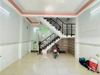 Nhà dt 4,5x16m, có 1 lầu đúc, hẻm xe hơi đường ao đôi, giáp lê văn quới