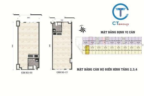 Căn hộ studio 33m2 chung cư diyas sky