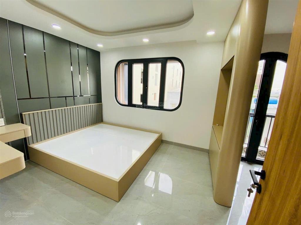 Nhà mới đẹp  full nội thất ở ngay 78m2 ngang 5,5m  5 tầng 5pn phan huy ích p12 gv  chỉ 7tỷ2 tl