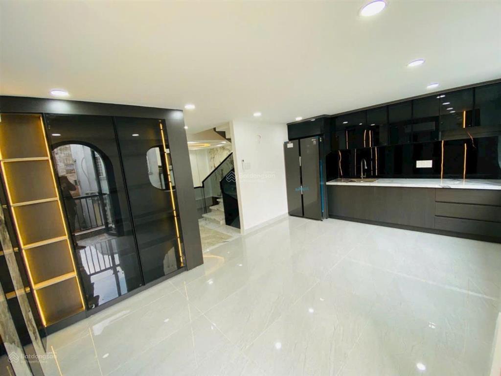 Nhà mới đẹp  full nội thất ở ngay 78m2 ngang 5,5m  5 tầng 5pn phan huy ích p12 gv  chỉ 7tỷ2 tl