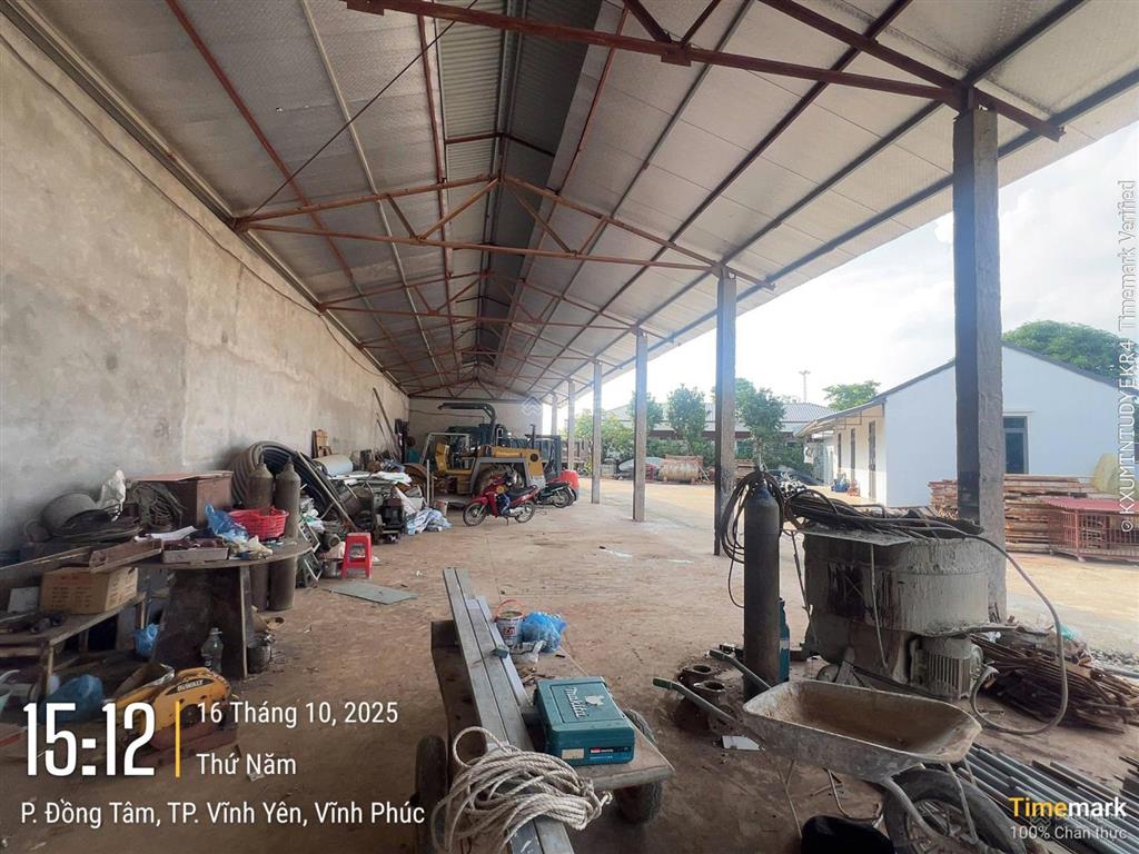Sang nhượng đất doanh nghiệp đã nộp thuế 1 lần, sẵn nhà xưởng và nhà điều hành tại tp vĩnh yên, vp