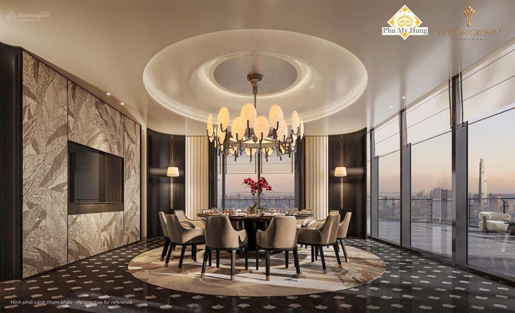 Triton crown tuyệt tác bên hồ bán nguyệt của phú mỹ hưng 230 triệu/m2