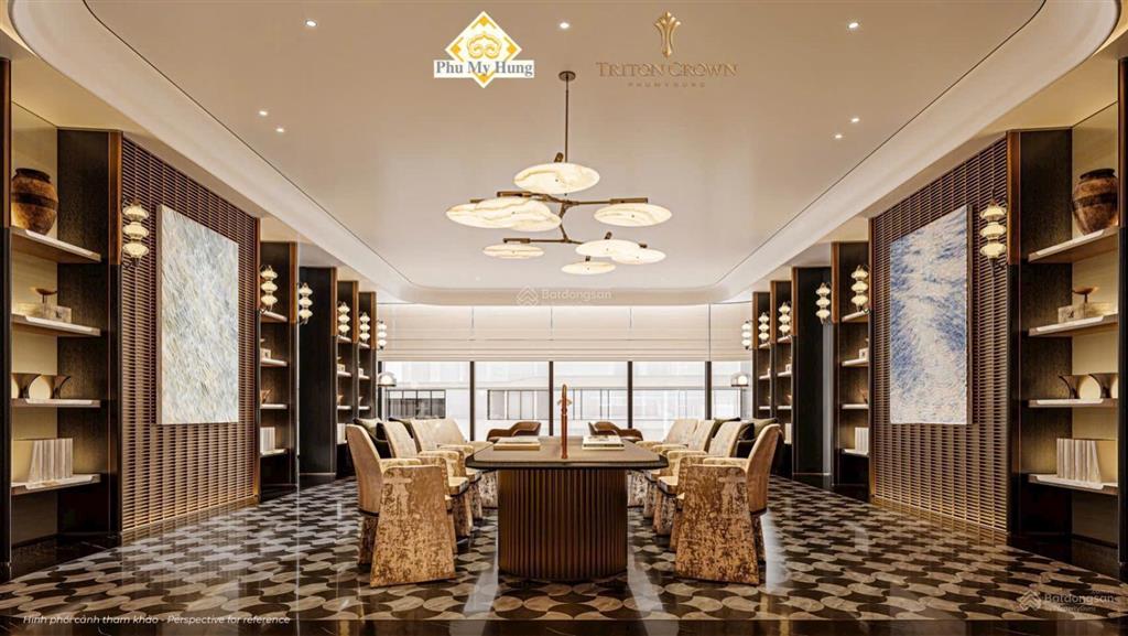 Triton crown tuyệt tác bên hồ bán nguyệt của phú mỹ hưng 230 triệu/m2