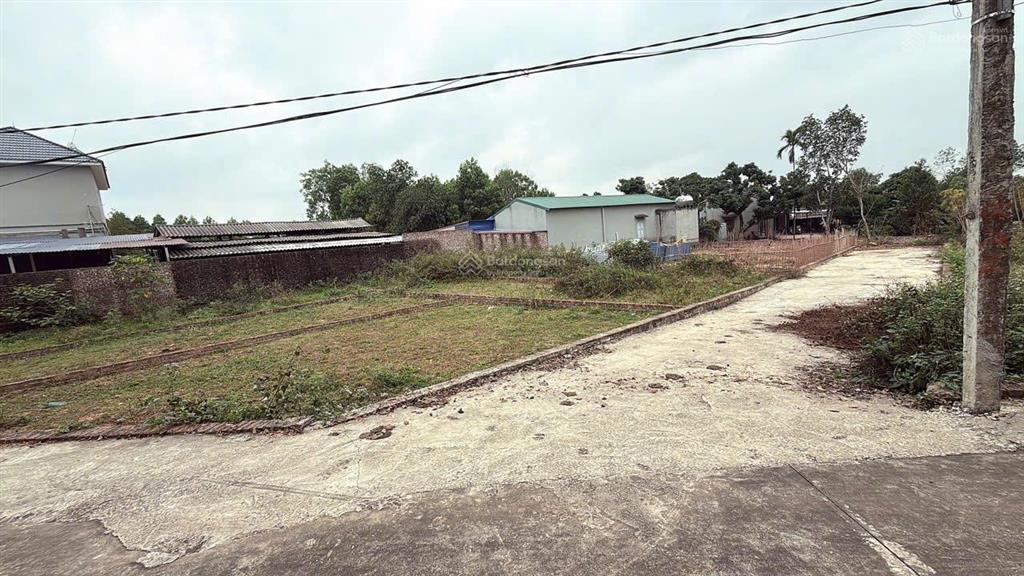 Bán lô đất thổ cư 100m² mặt tiền rộng ô tô vào đất giá chỉ 850 triệu tại trung giã, sóc sơn