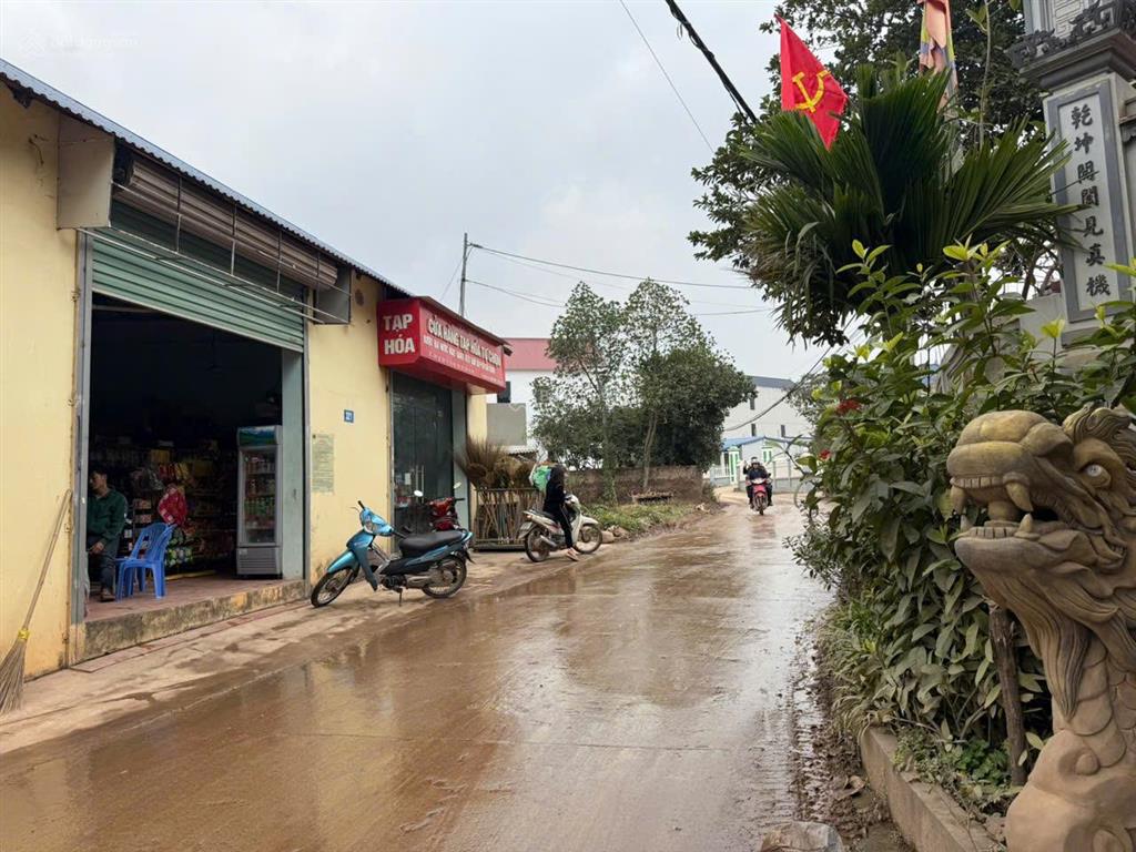 Bán lô đất thổ cư 100m² mặt tiền rộng ô tô vào đất giá chỉ 850 triệu tại trung giã, sóc sơn