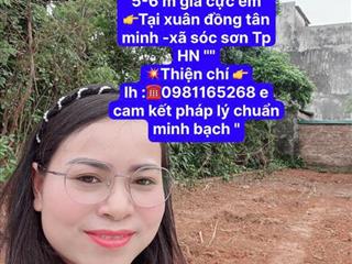 CHỤC CHÍNH KINH DOANH TẠI XUÂN ĐỒNG TÂN MIMH -XÃ SÓC SƠN THÀNH PHỐ HN - DIỆN TÍCH 103,8 M