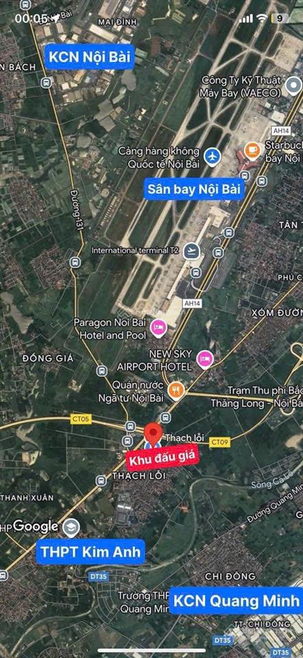 Đất đấu giá thạch lỗi nội bài | diện tích 113,2m2 vị trí đẹp, tiềm năng kinh doanh!