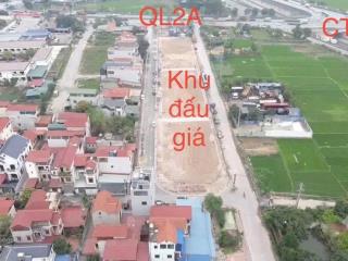 Đất đấu giá thạch lỗi nội bài | diện tích 113,2m2 vị trí đẹp, tiềm năng kinh doanh!