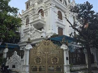 Bán biệt thự đẳng cấp phố việt hưng long biên 90 tỷ 255m2 5 tầng mt 30m kd vỉa hè gần công viên