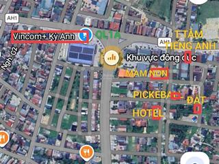 ( hot) đất 2 mặt tiền bàu đá, kỳ anh, hà tĩnh 8,5 23,4 chỉ 3tỷ 980tr