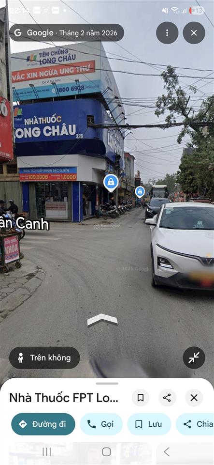 Bán đất sđcc 120m2 siêu hiếm mặt đường vân canh  tl 442b rộng 15m. cách svđ mỹ đình 3km
