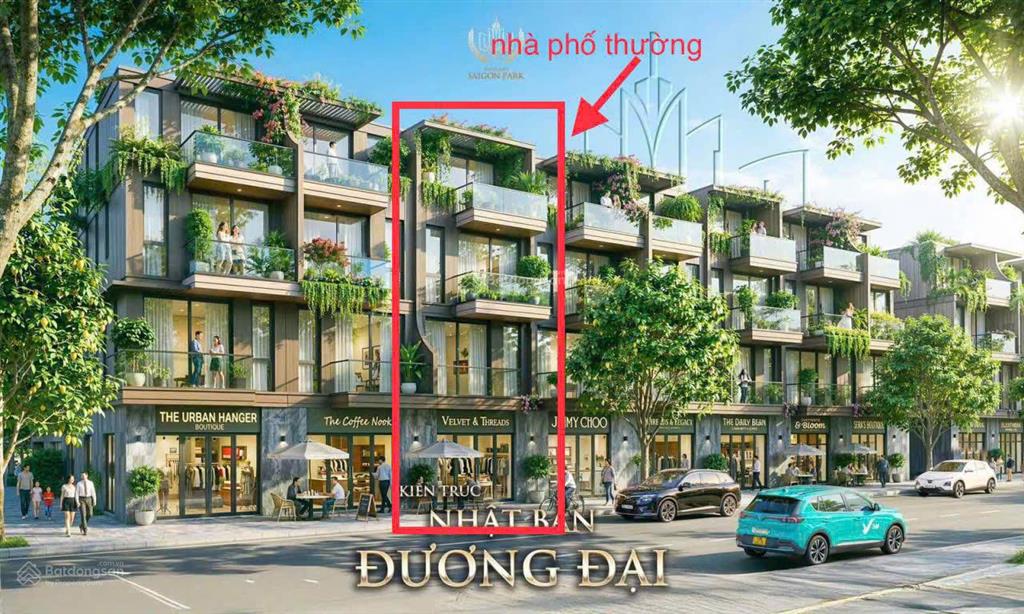Mở bán nhà phố vinhomes saigon park 60m² gia đoạn 1 , độc quyền chính sách mua nhà bằng vàng
