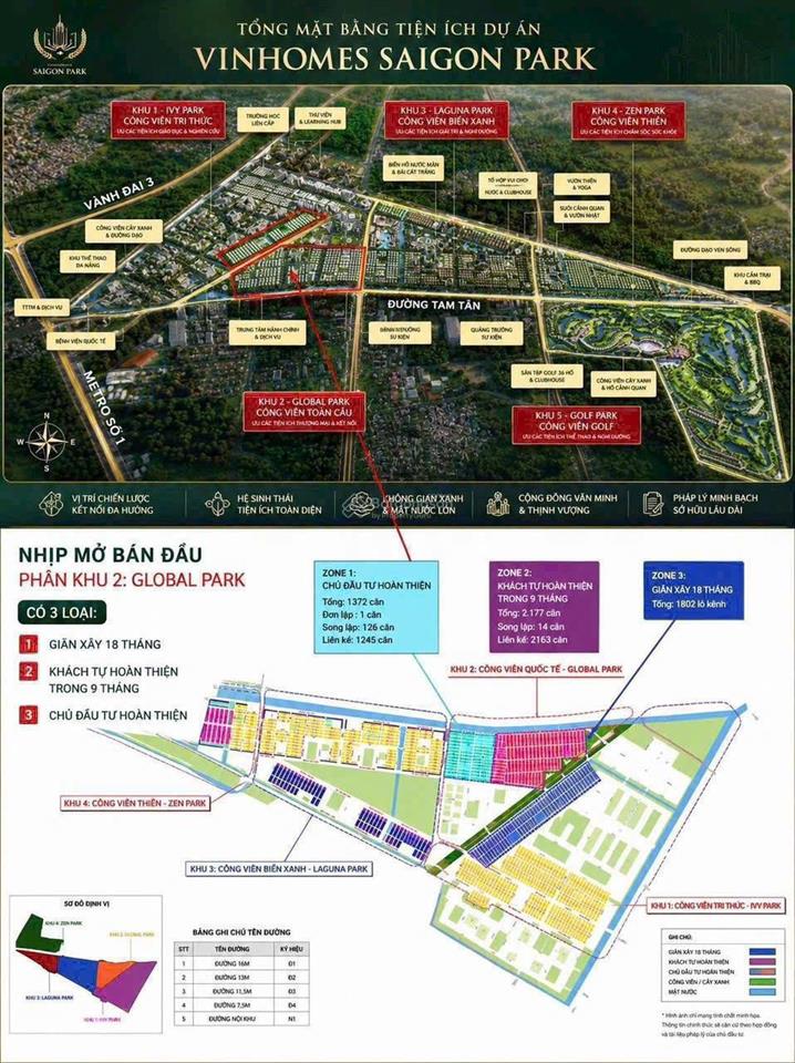 Mở bán nhà phố vinhomes saigon park 60m² gia đoạn 1 , độc quyền chính sách mua nhà bằng vàng